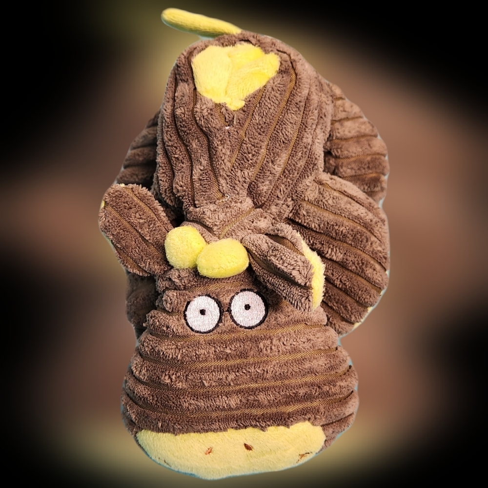 #Pet 1  Happy Tails Plush Dog Toy